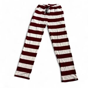 VTG Stripes - Burt's Bees Baby Red and White Striped Pajama Bottoms